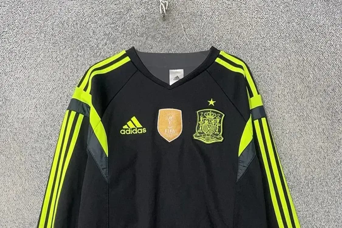 아디다스 형광 스페인 블랙 블록코어 풋볼 맨투맨 095 상품이미지3