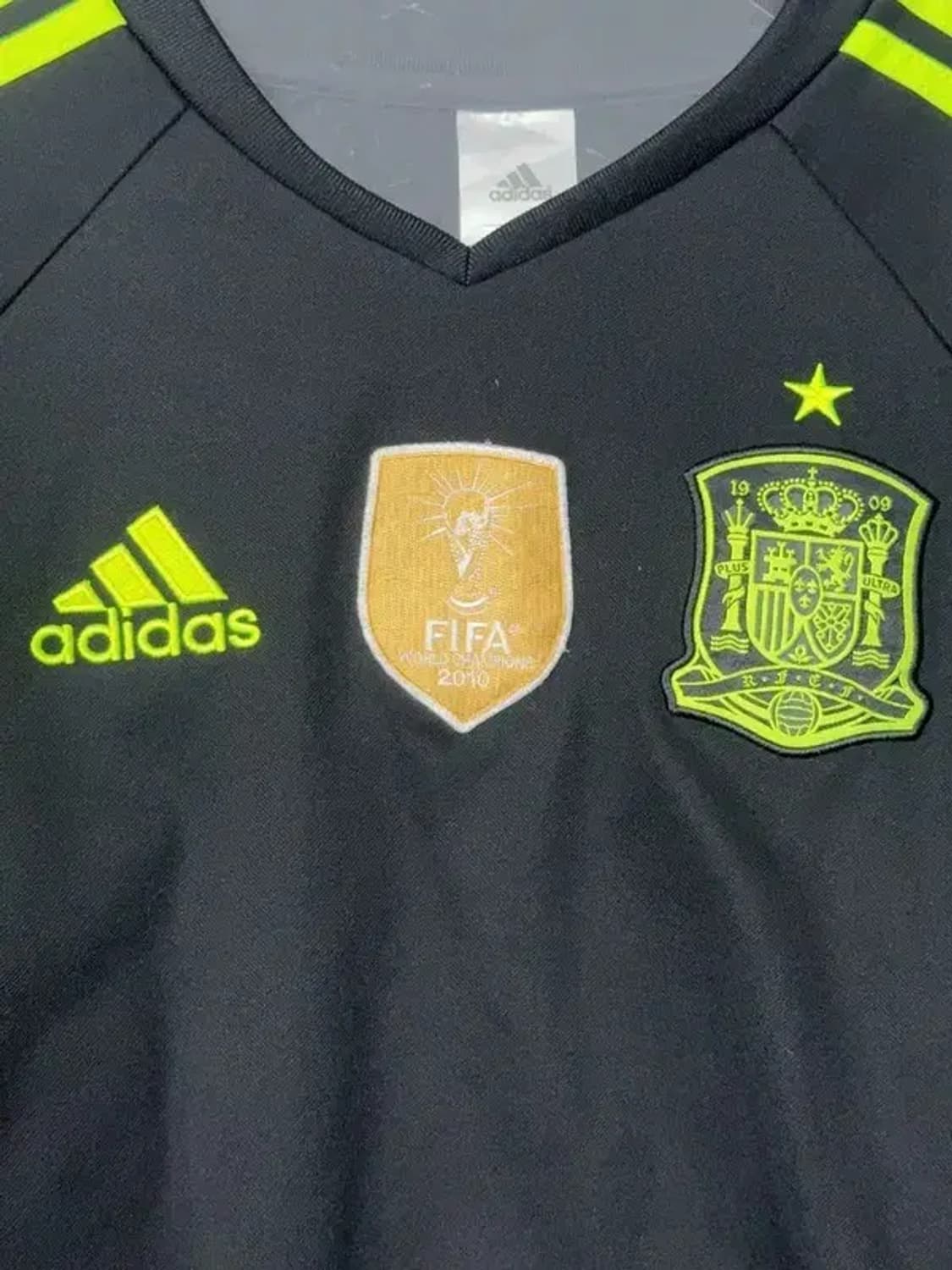 아디다스 형광 스페인 블랙 블록코어 풋볼 맨투맨 095 상품이미지7