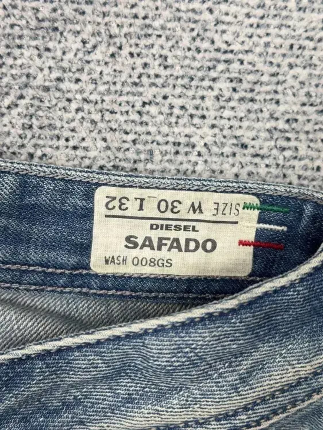디젤 Y2K 빈티지 워싱 데님 팬츠 30 32 상품이미지6