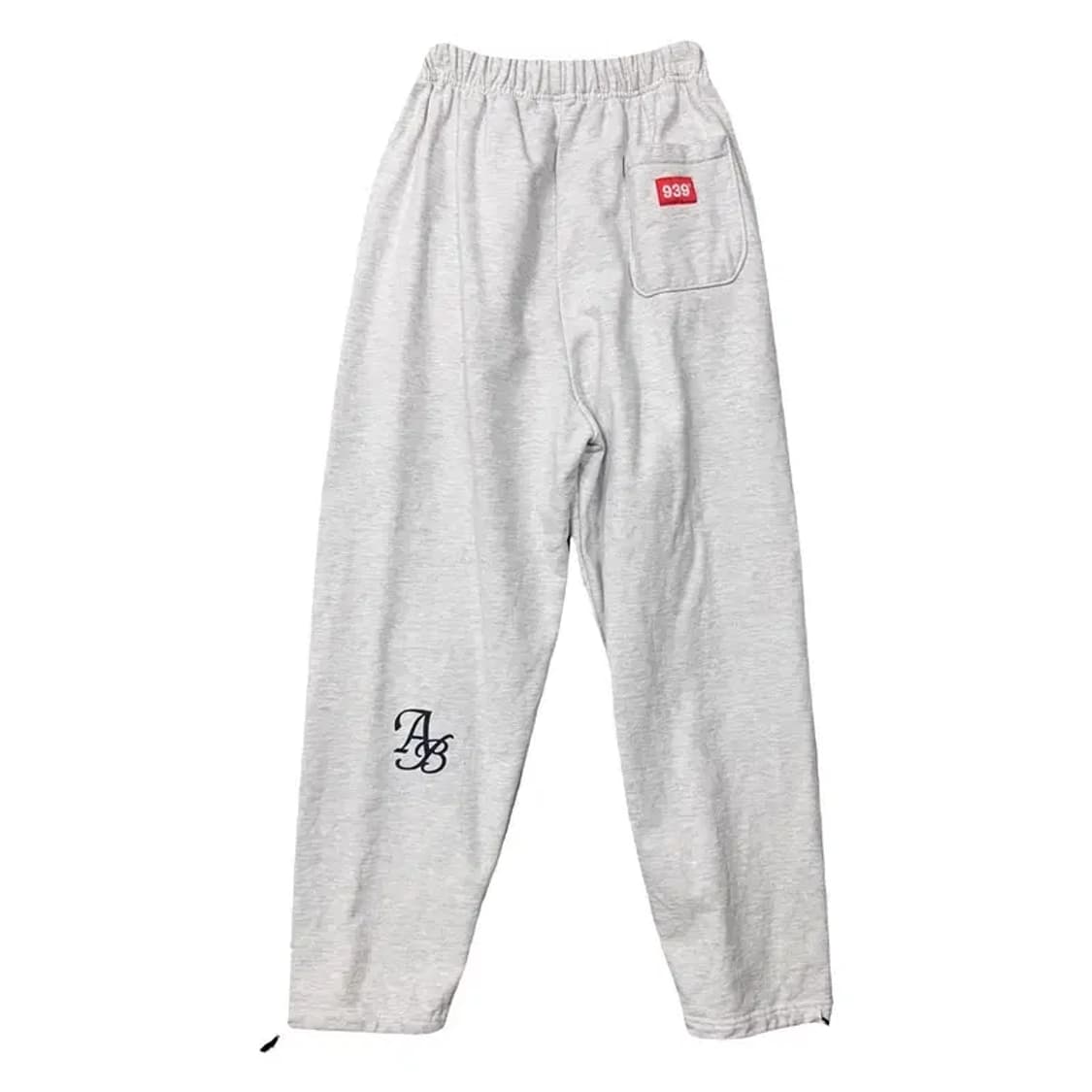 아카이브 볼드 프린팅 라이트 그레이 운동바지 M 상품이미지2