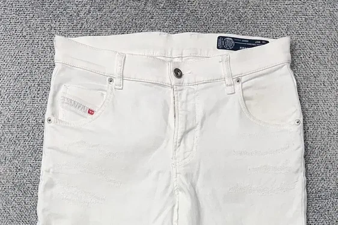 디젤 캐주얼 화이트 진 W27 상품이미지3