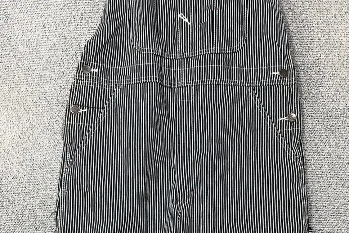 디키즈 스트라이프 블루 워크 데님 점프수트 30 상품이미지4