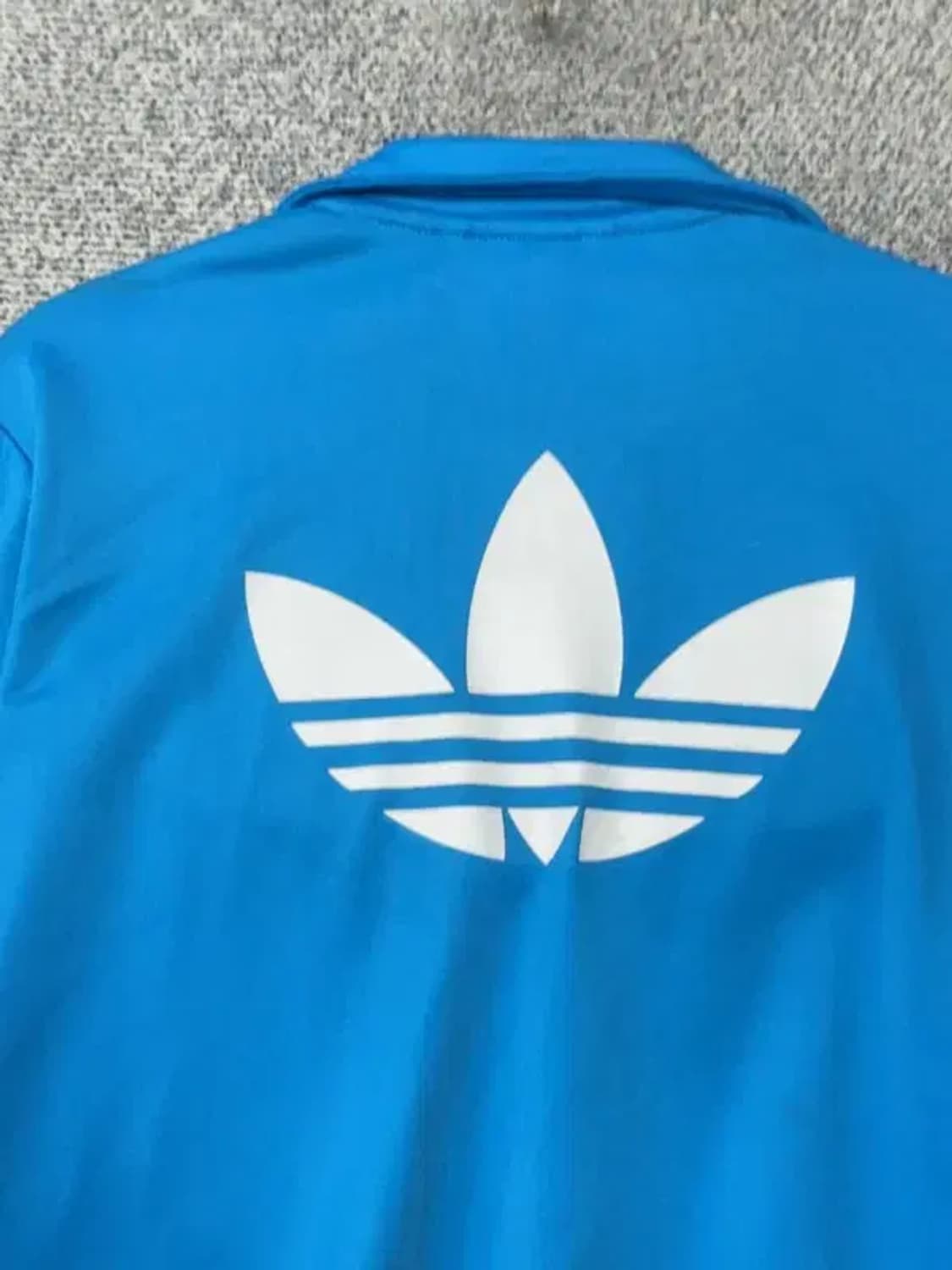아디다스 블루 파이어버드 트랙탑 집업 저지 M 상품이미지7