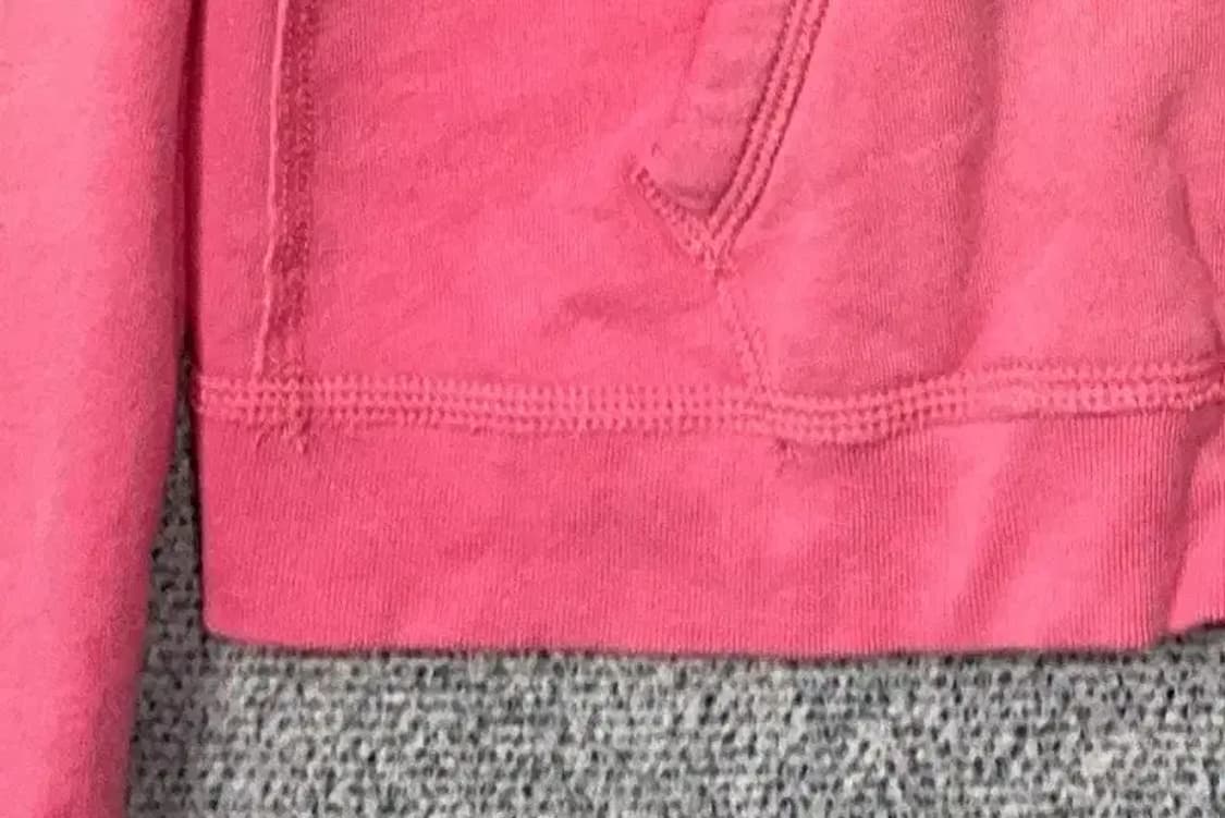 아베크롬비 핑크 Y2K 로고 후드 집업 L 상품이미지6