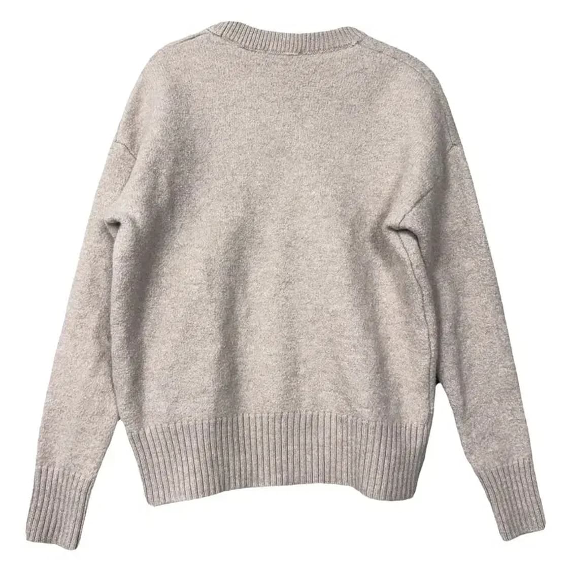 아미 베이지 빅하트 니트 S 상품이미지2