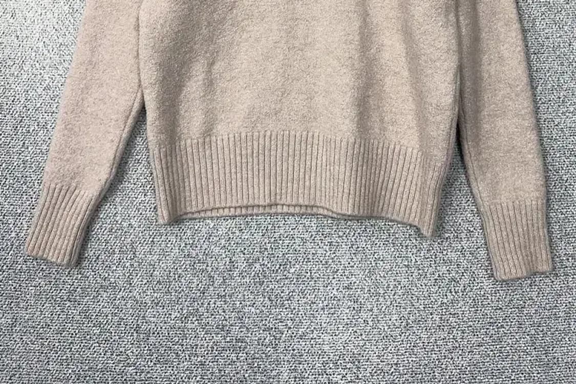 아미 베이지 빅하트 니트 S 상품이미지4