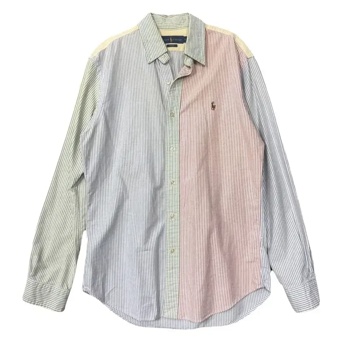 폴로 랄프로렌 빈티지 스트라이프 멀티컬러 셔츠 M 상품이미지1