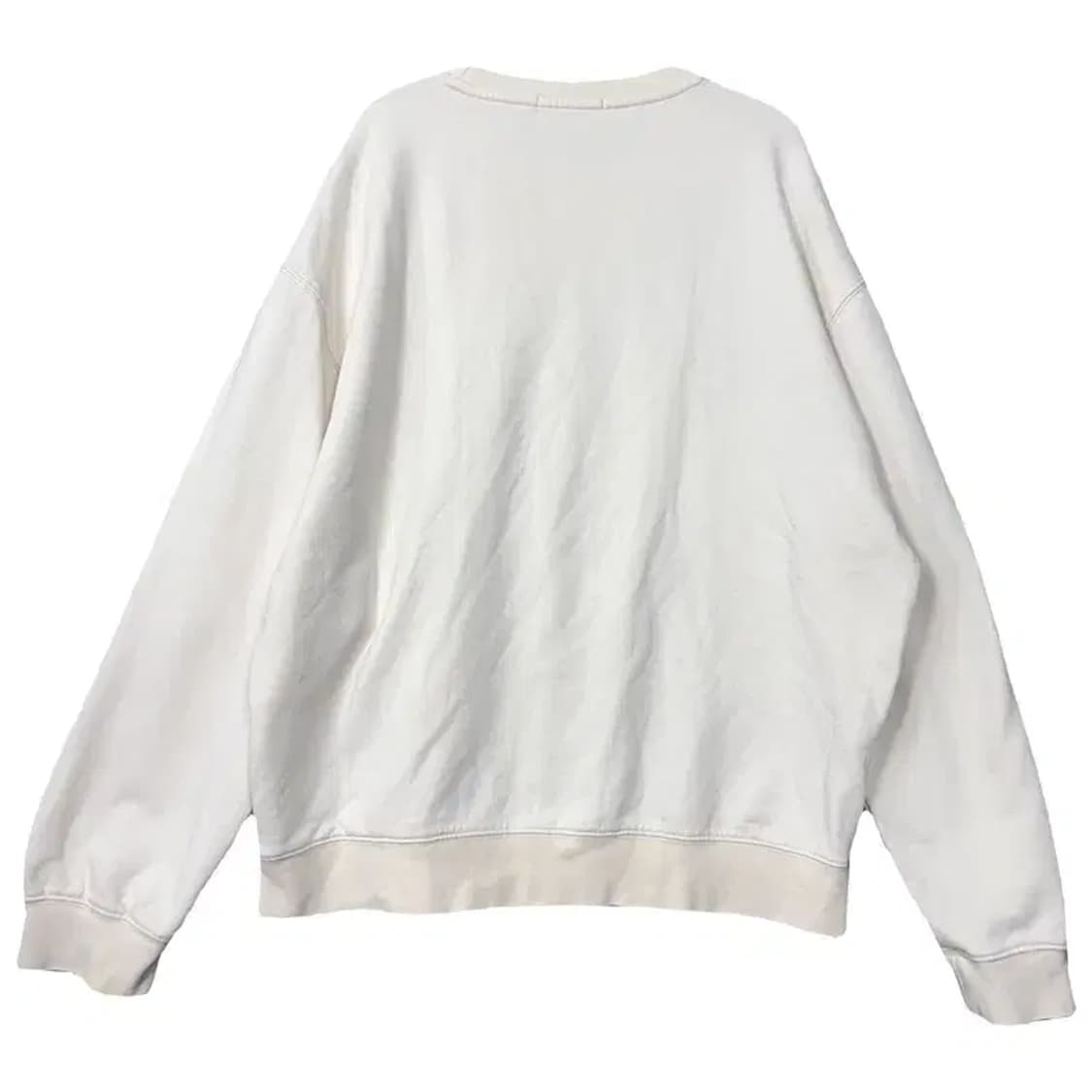 인스턴트 펑크 프린팅 화이트 맨투맨 3 상품이미지2