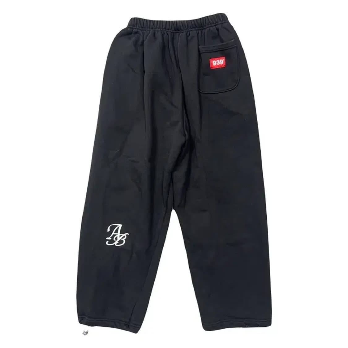 아카이브 볼드 프린팅 블랙 운동바지 M 상품이미지2