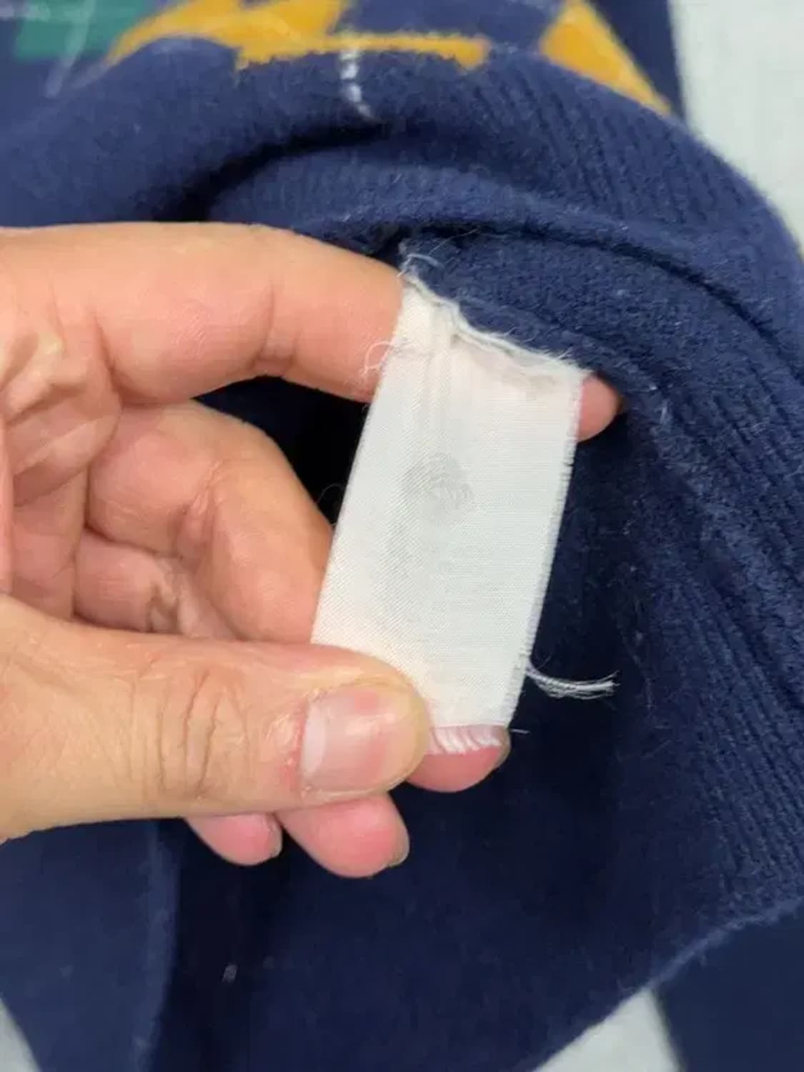 버버리 아가일 패턴 울 니트 100 상품이미지7