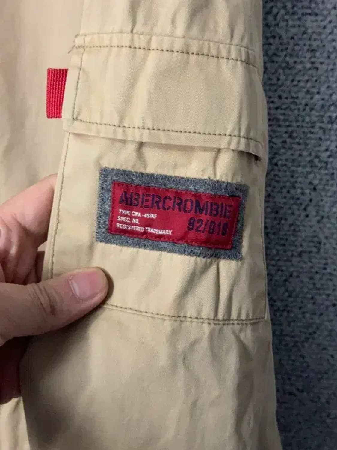 아베크롬비 연브라운 야상 점퍼 코트 S 상품이미지6