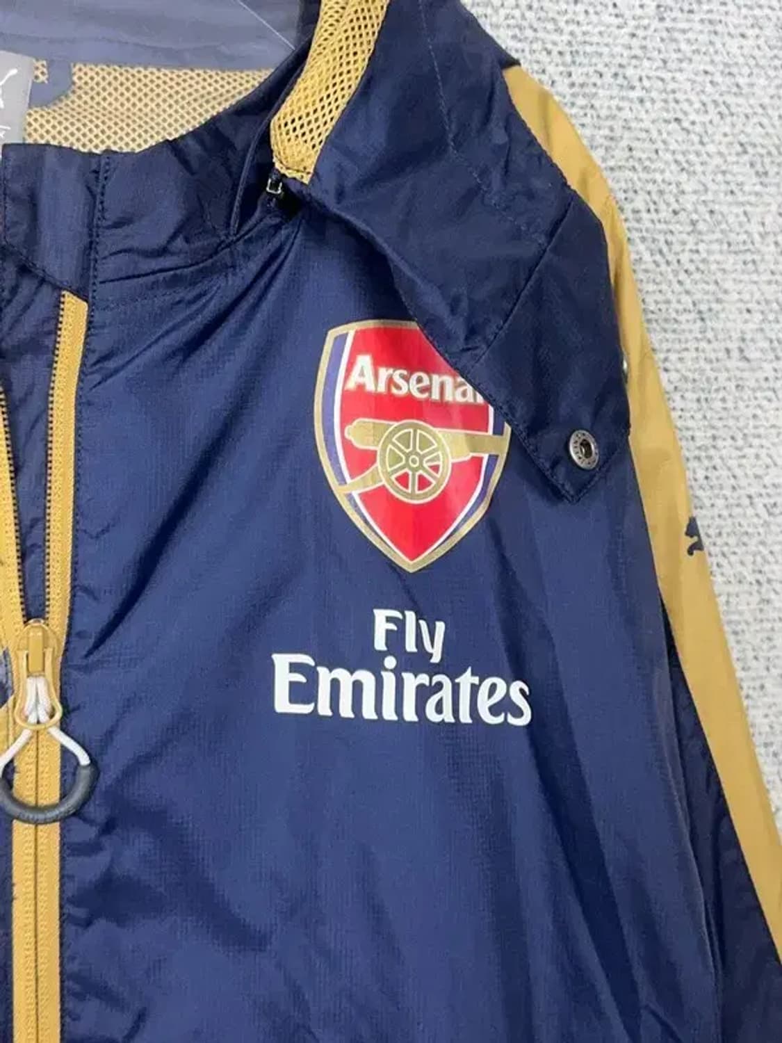 푸마 아스날 로고 바람막이 M 상품이미지6