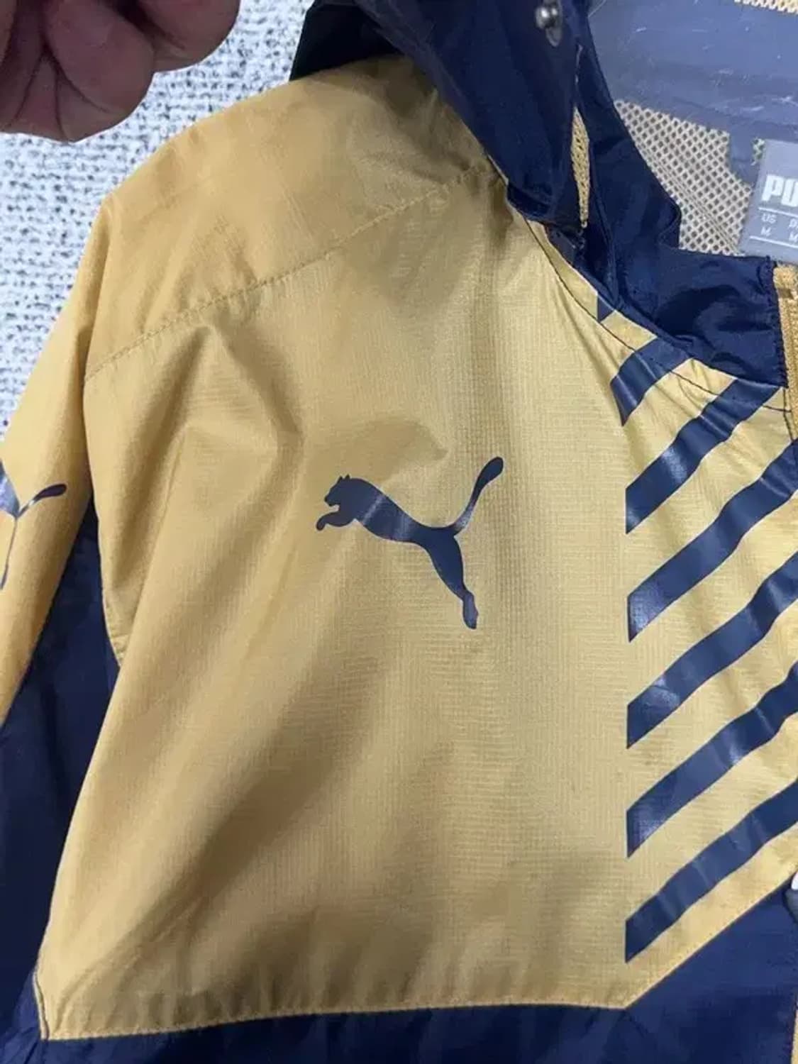 푸마 아스날 로고 바람막이 M 상품이미지7