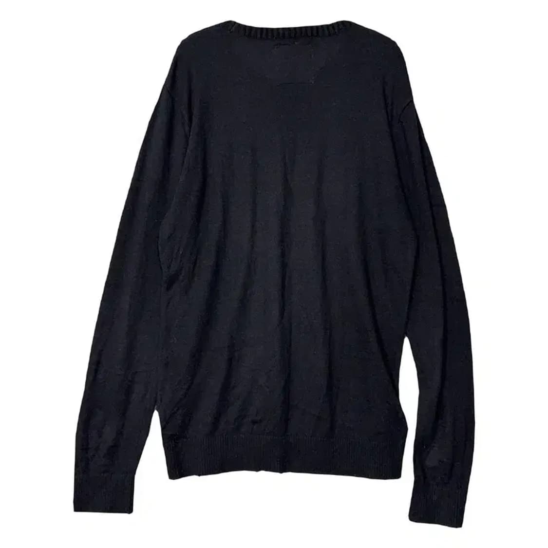 홀리스터 블랙 로고 코튼 니트 M 상품이미지2