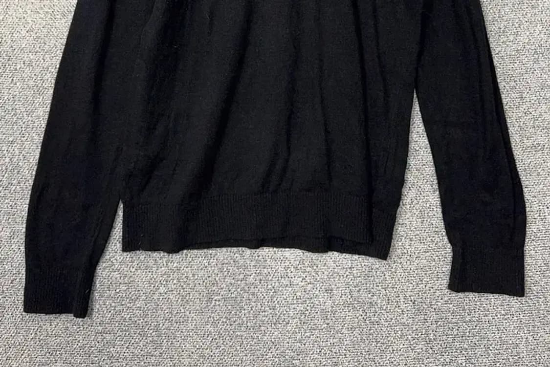 홀리스터 블랙 로고 코튼 니트 M 상품이미지4