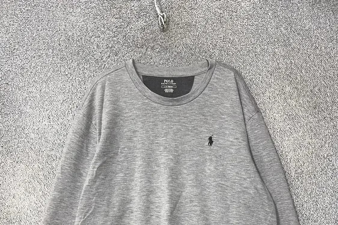 폴로 랄프로렌 그레이 로고 맨투맨 L 상품이미지3