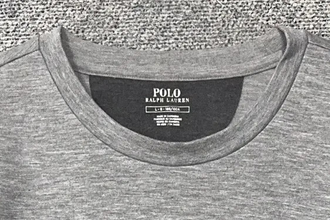 폴로 랄프로렌 그레이 로고 맨투맨 L 상품이미지5