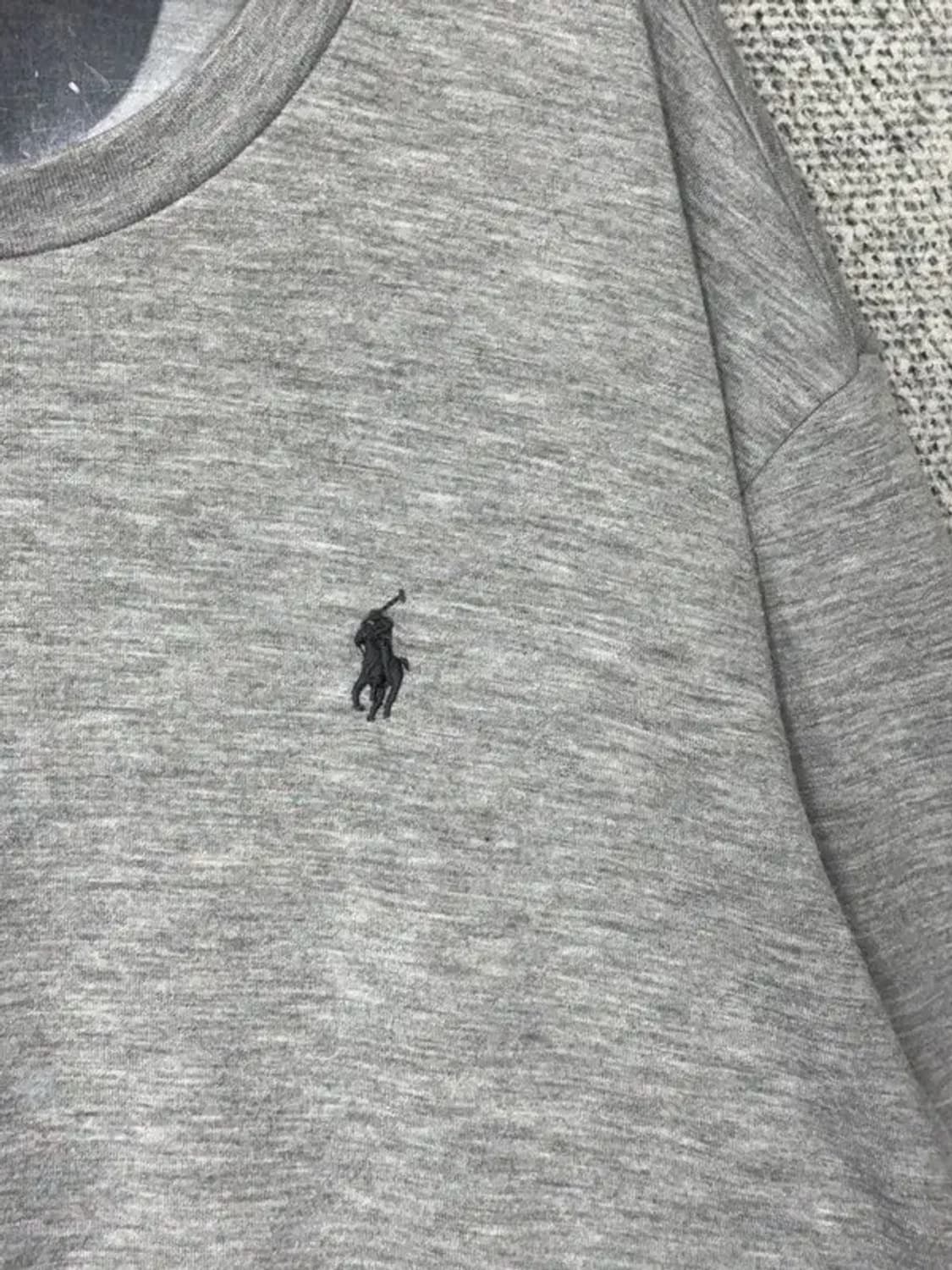 폴로 랄프로렌 그레이 로고 맨투맨 L 상품이미지7