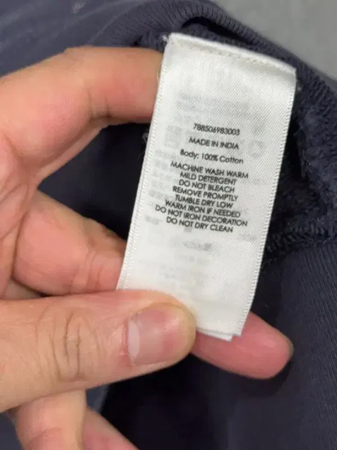 폴로 데님 앤 서플라이 멀티 스타 프린팅 빈티지 후드집업 M 상품이미지7