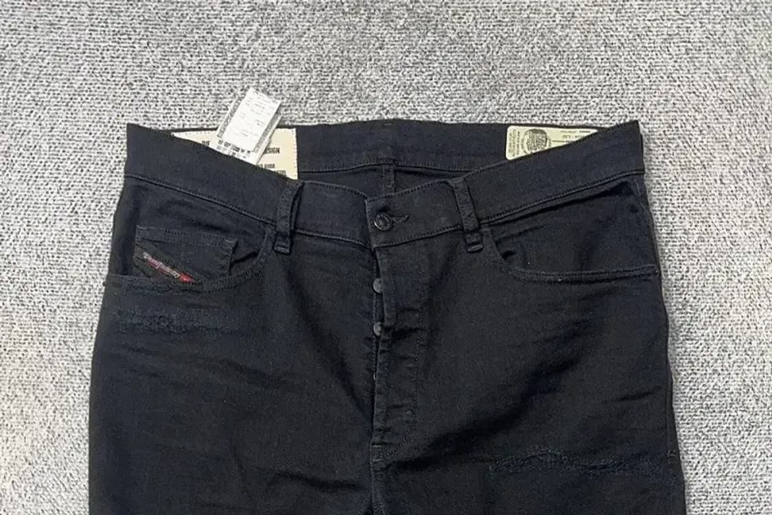 디젤 남성 블랙진 34 32 상품이미지3