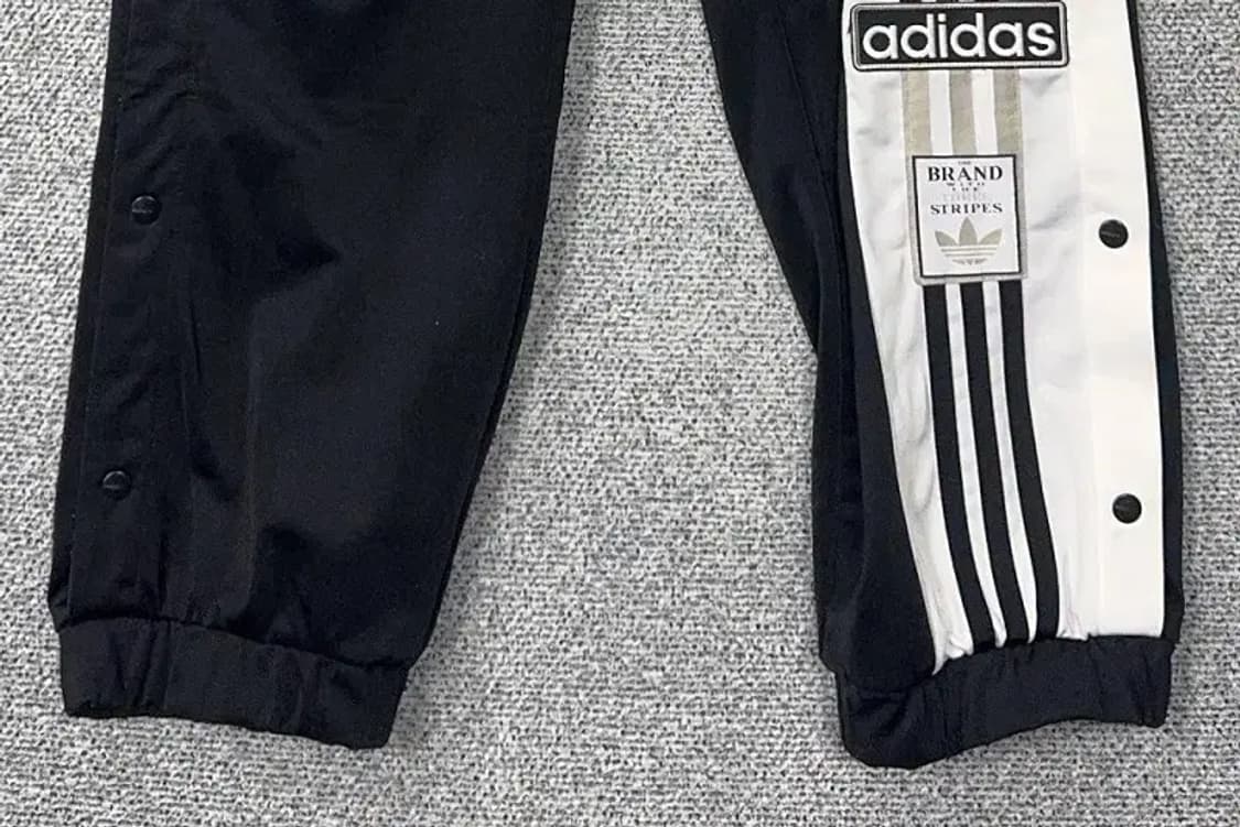아디다스 블랙 바스켓볼 트랙팬츠 S 상품이미지5