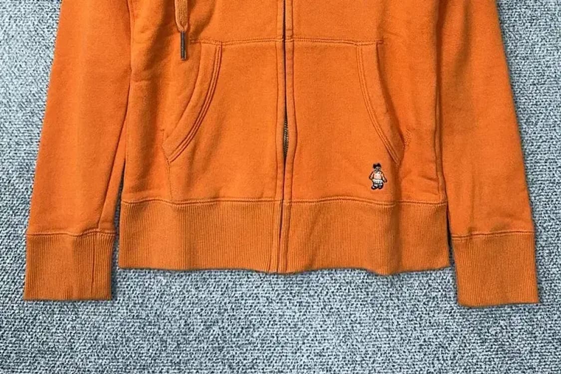 티니위니 오렌지 베어 로고 후드 집업 FS 상품이미지4