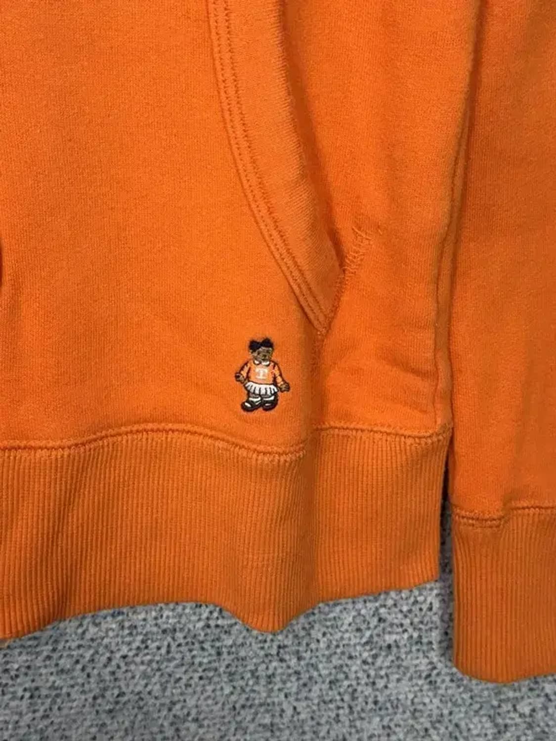 티니위니 오렌지 베어 로고 후드 집업 FS 상품이미지6