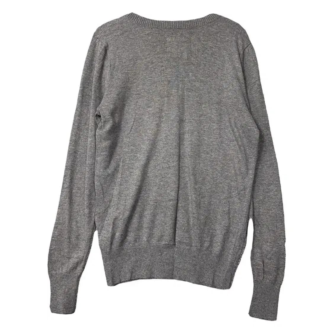 홀리스터 그레이 로고 브이넥 니트 M 상품이미지2