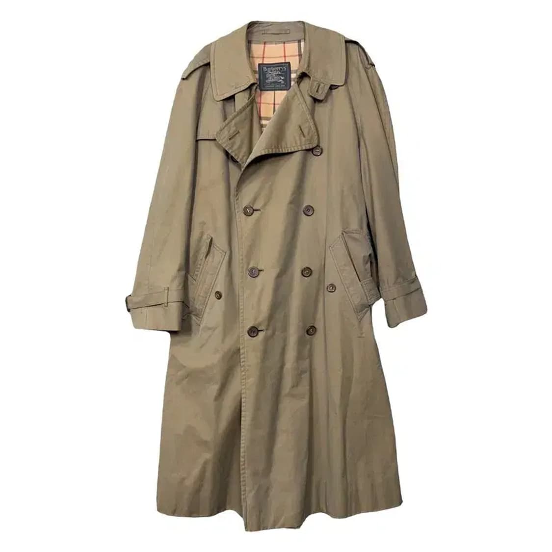 버버리 빈티지 더블 트렌치 코트 XL 상품이미지1