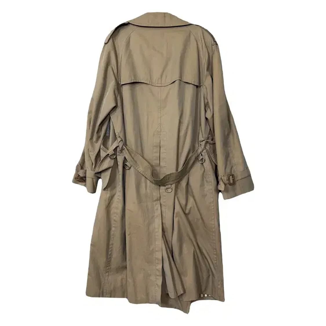 버버리 빈티지 더블 트렌치 코트 XL 상품이미지2