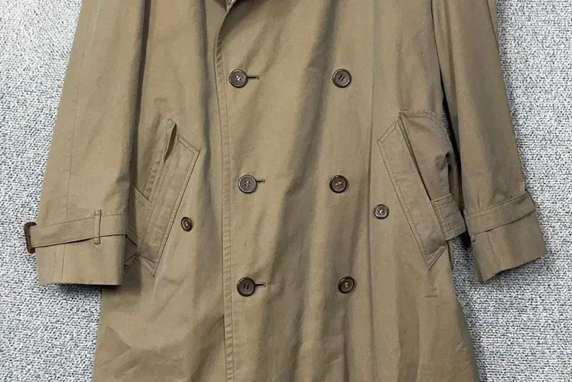 버버리 빈티지 더블 트렌치 코트 XL 상품이미지4