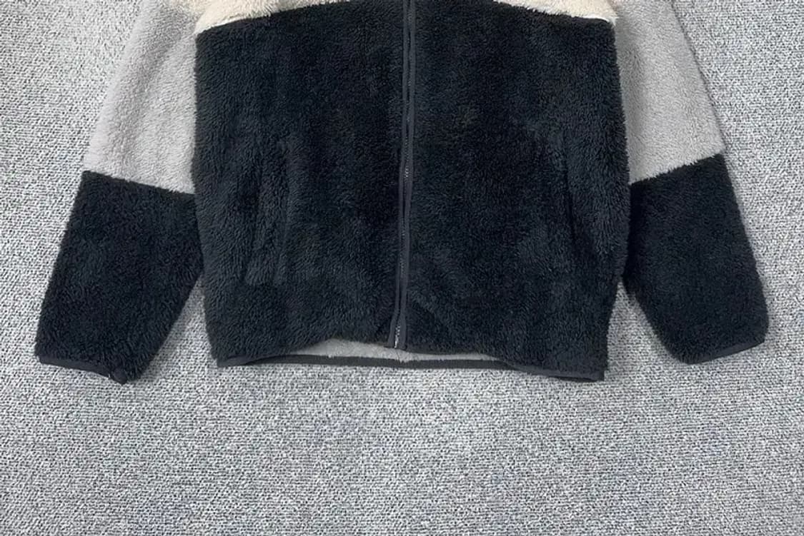 노이즈 베이지 투톤 뽀글이 후리스 S/P 상품이미지4