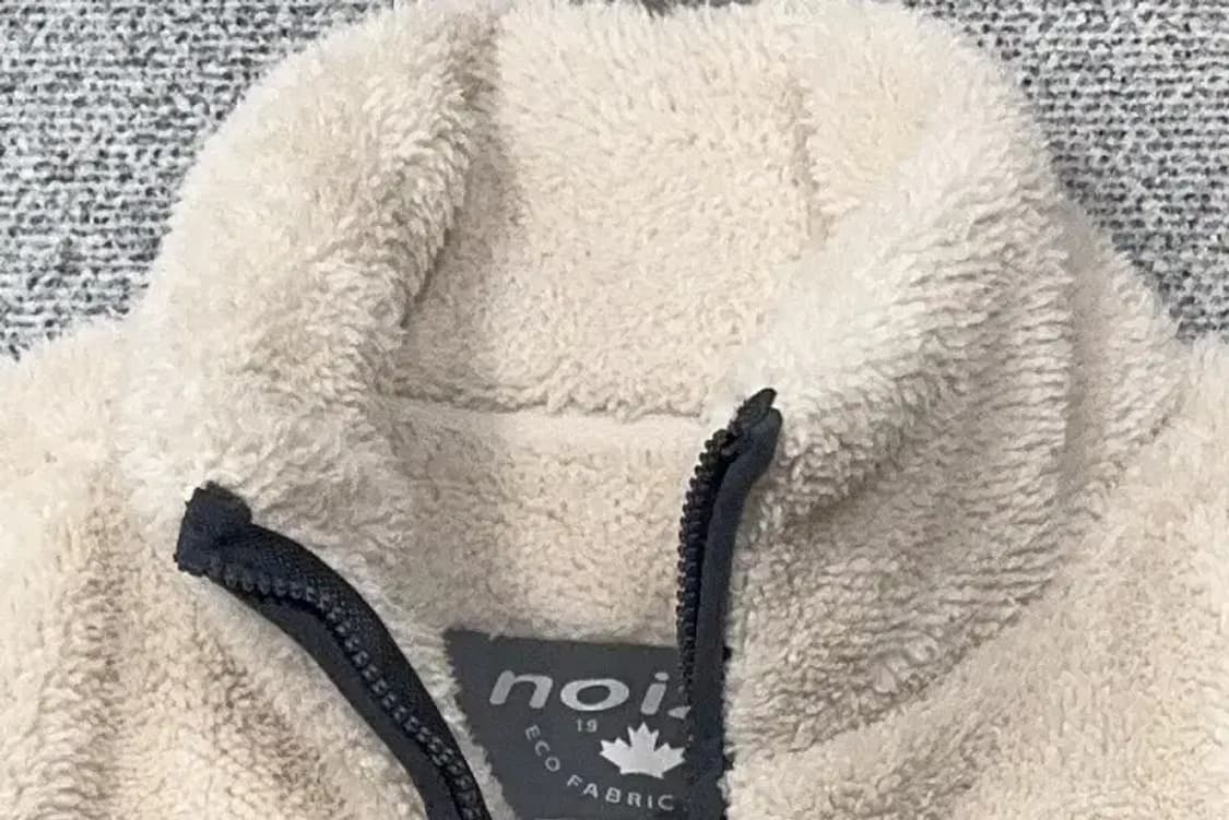 노이즈 베이지 투톤 뽀글이 후리스 S/P 상품이미지5