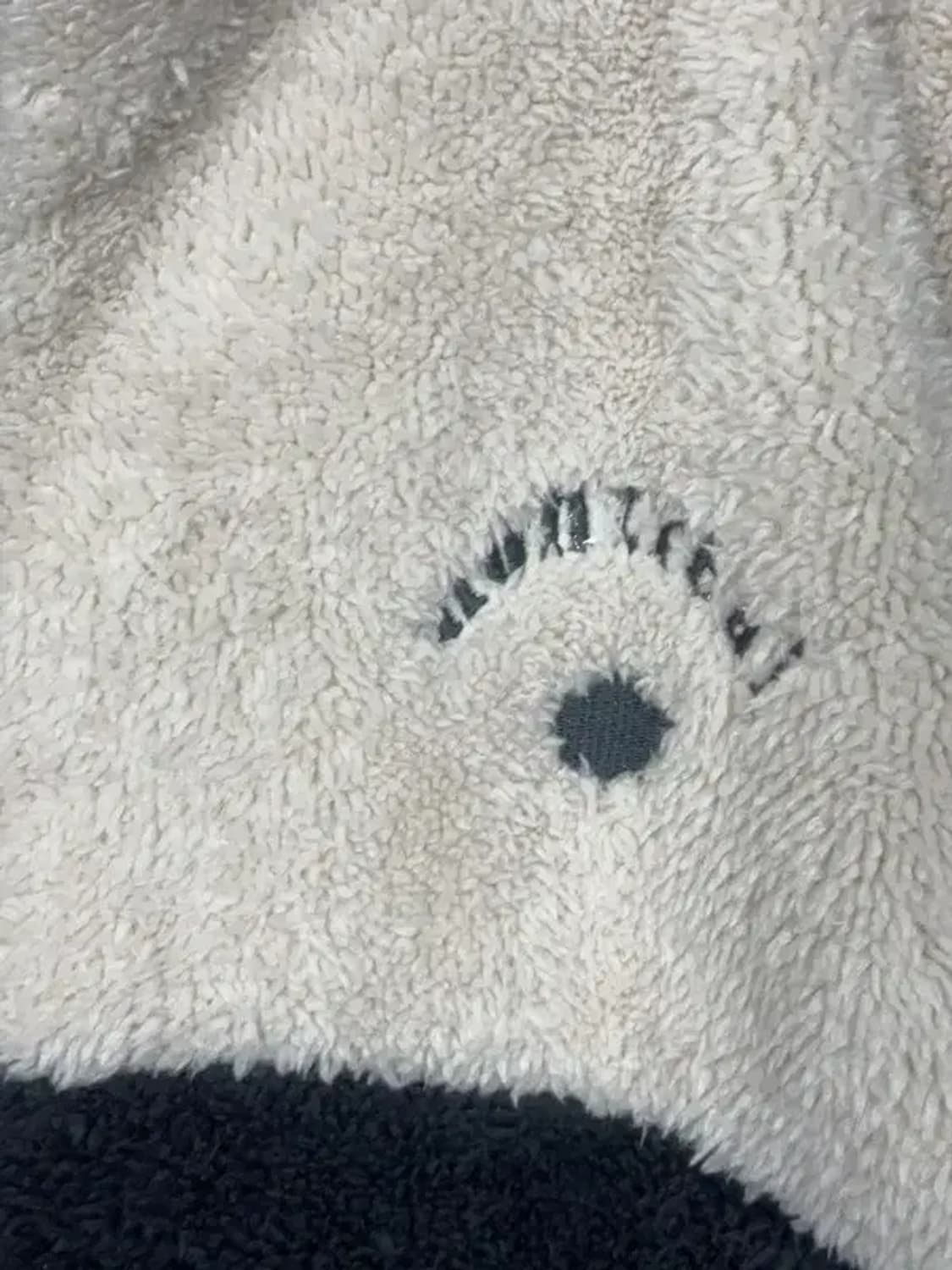 노이즈 베이지 투톤 뽀글이 후리스 S/P 상품이미지6