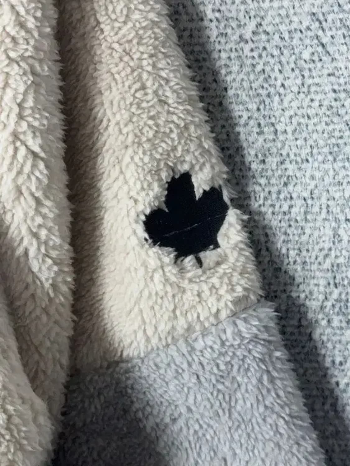 노이즈 베이지 투톤 뽀글이 후리스 S/P 상품이미지7