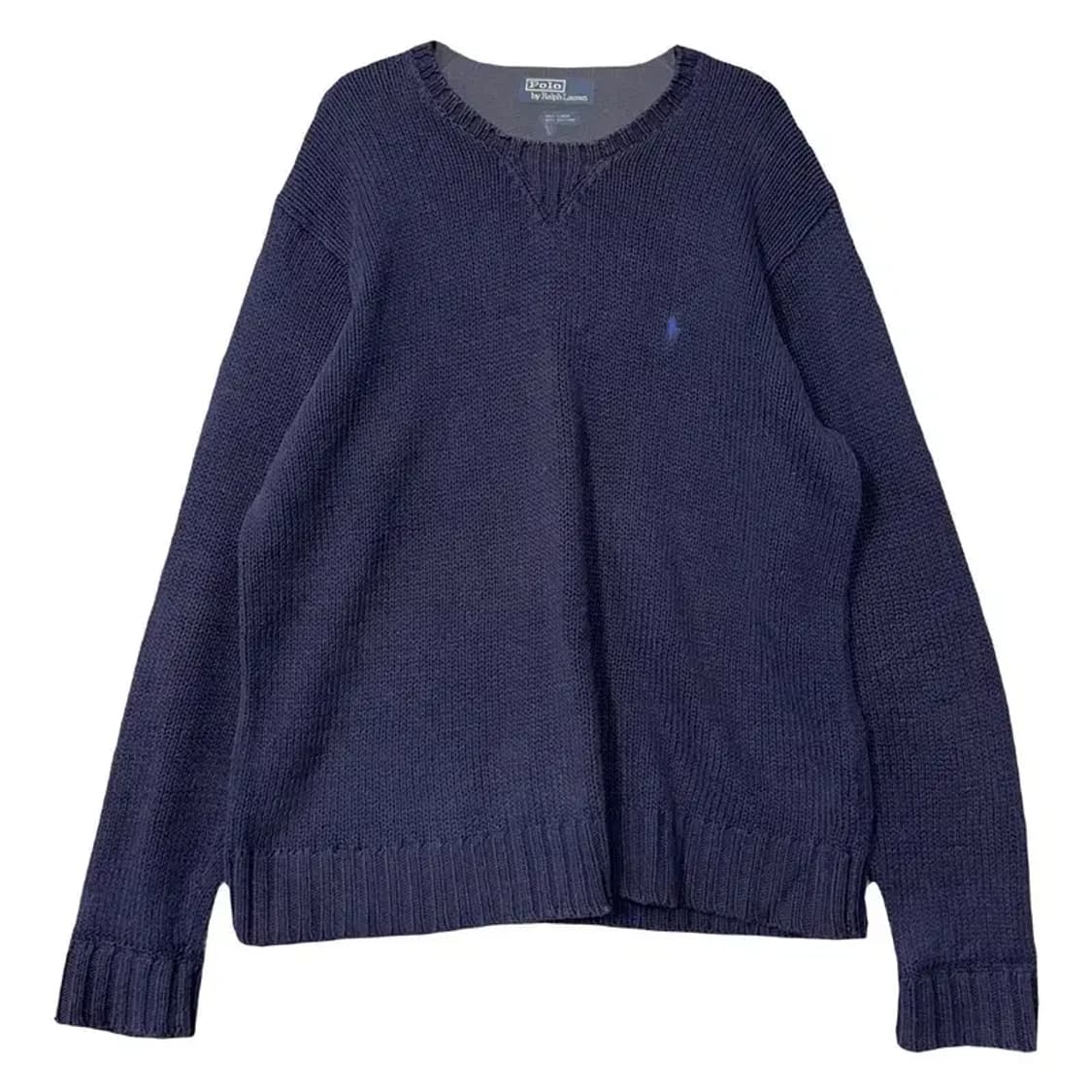 폴로 두산 네이비 캐주얼 니트 L 상품이미지1