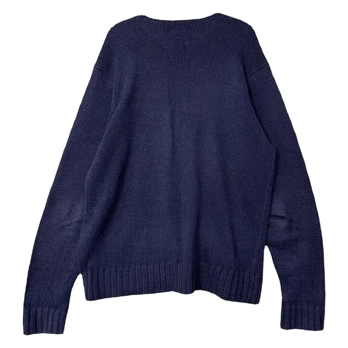 폴로 두산 네이비 캐주얼 니트 L 상품이미지2