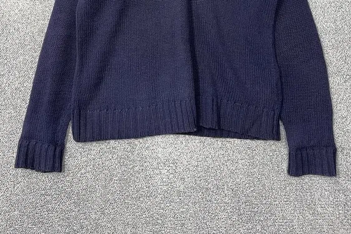 폴로 두산 네이비 캐주얼 니트 L 상품이미지4