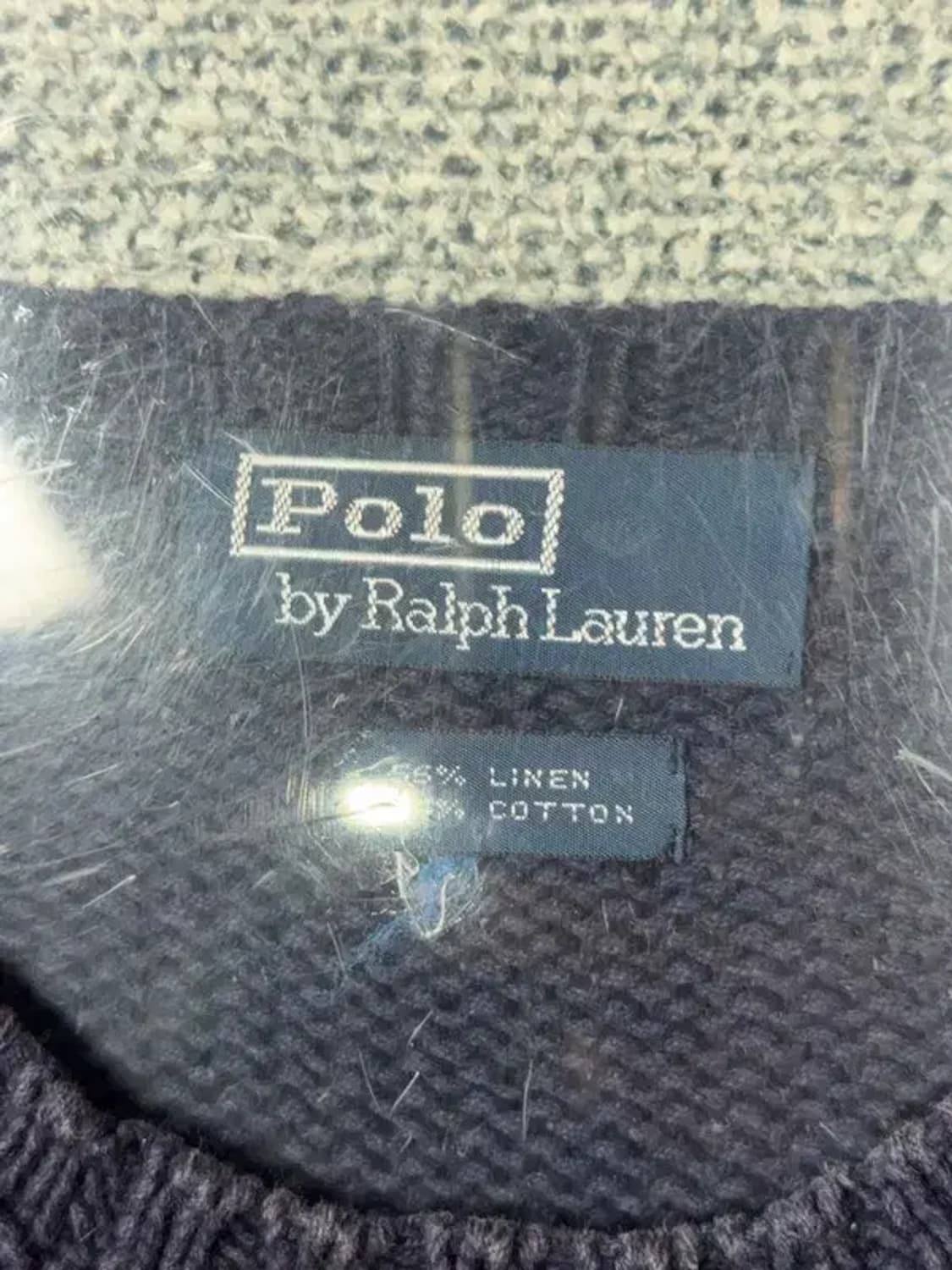 폴로 두산 네이비 캐주얼 니트 L 상품이미지8