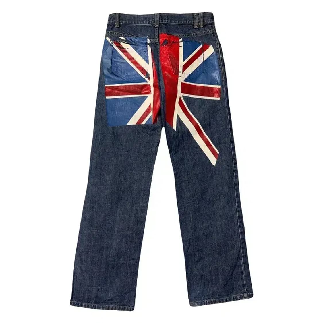 ASK Y2K 성조기 백프린팅 데님 팬츠 30 상품이미지1