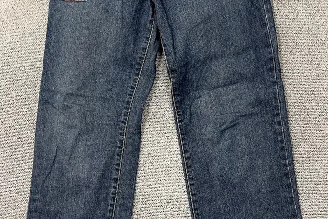 ASK Y2K 성조기 백프린팅 데님 팬츠 30 상품이미지4