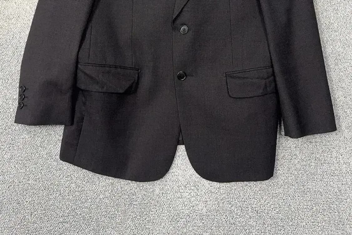 입생로랑 그레이 투버튼 정장 블레이저 37R 상품이미지4