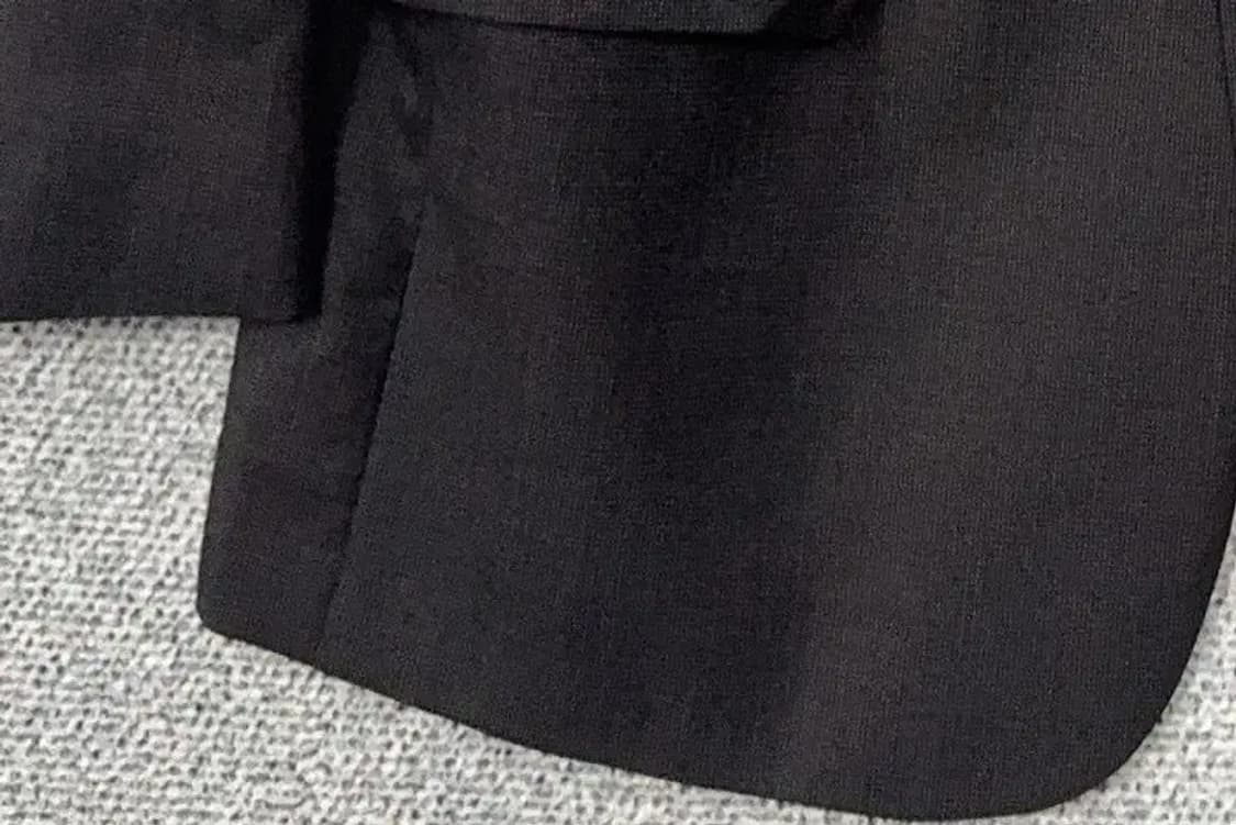 입생로랑 그레이 투버튼 정장 블레이저 37R 상품이미지6