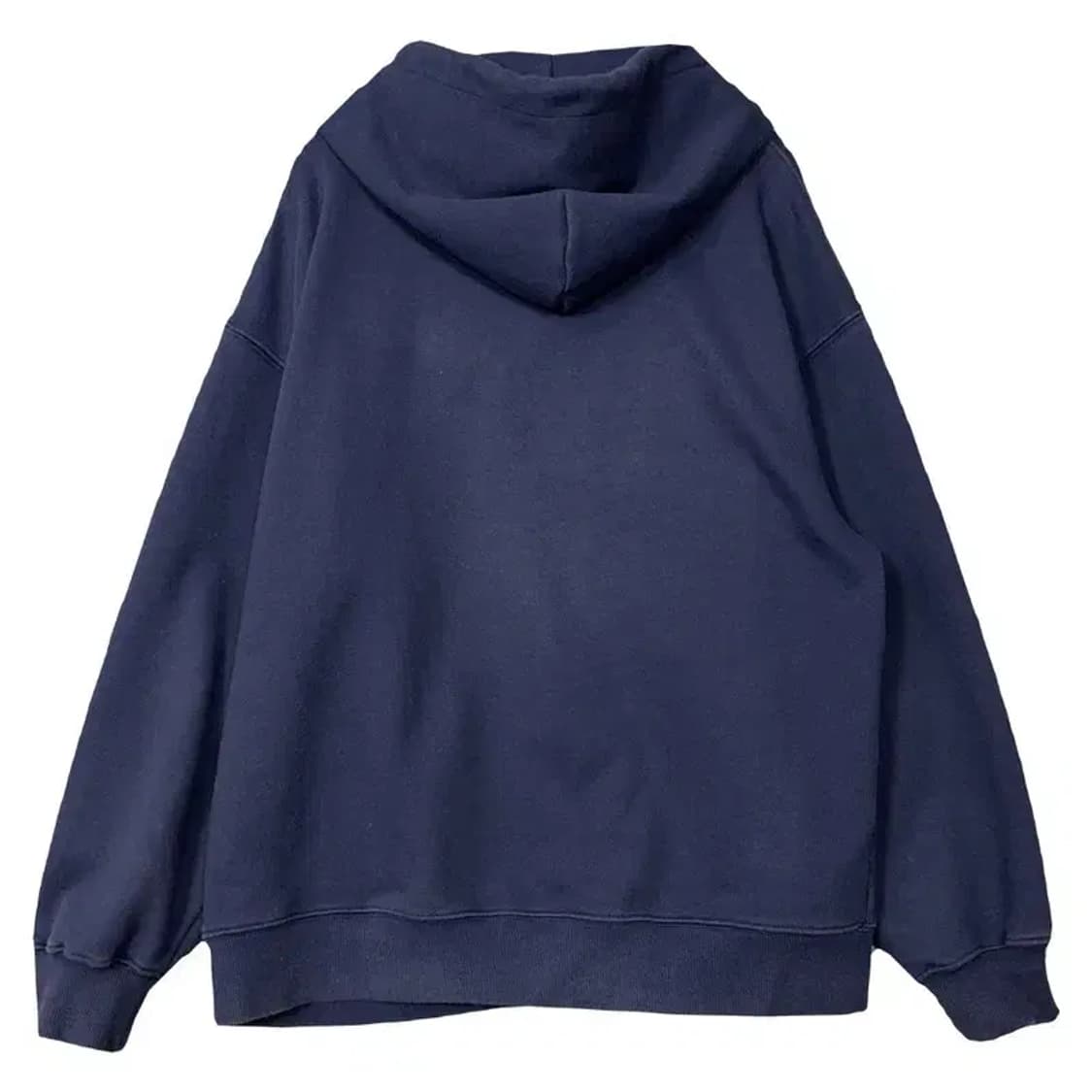 리 프린팅 네이비 후드티 S 상품이미지2