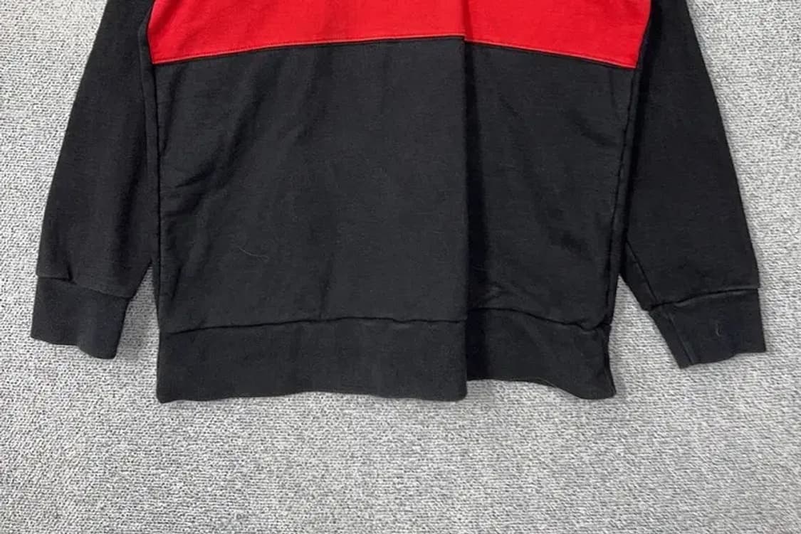 아임낫어휴먼비잉 프린팅 블랙 맨투맨 X-LARGE 상품이미지4