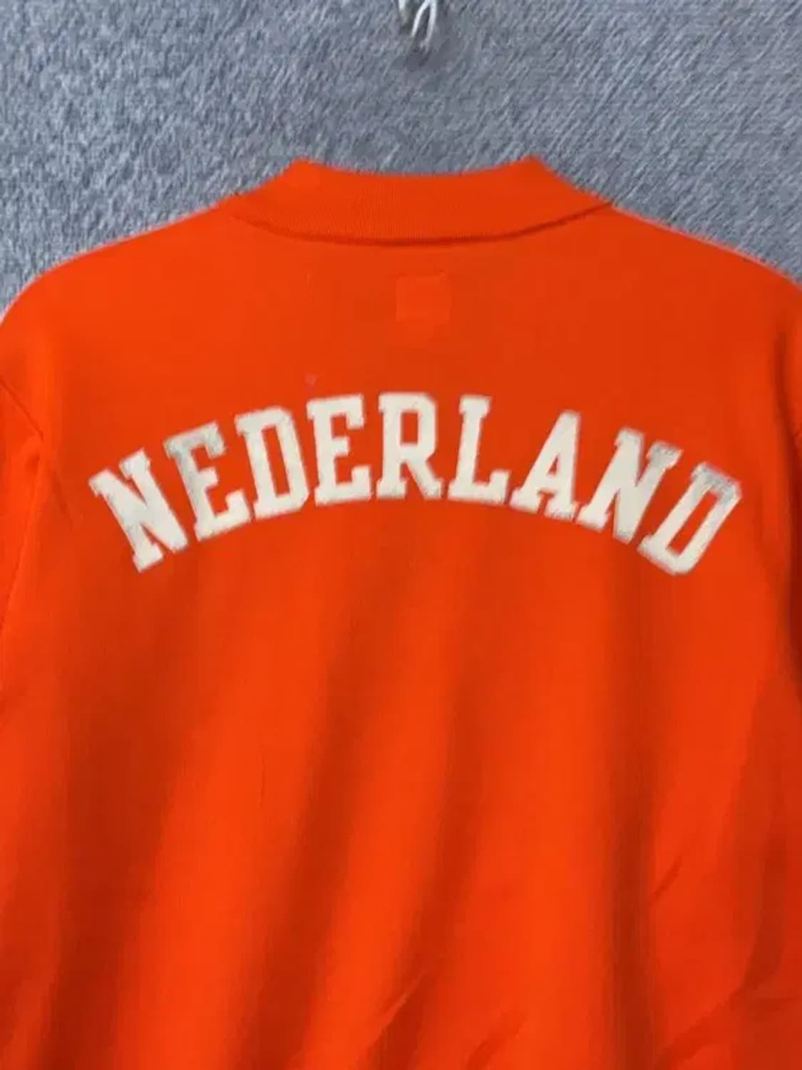 아디다스 네덜란드 국대 트랙탑 집업 저지 M 상품이미지8