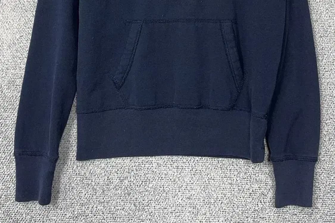 후아유 빈티지 Y2K 네이비 후드티 Small 상품이미지4
