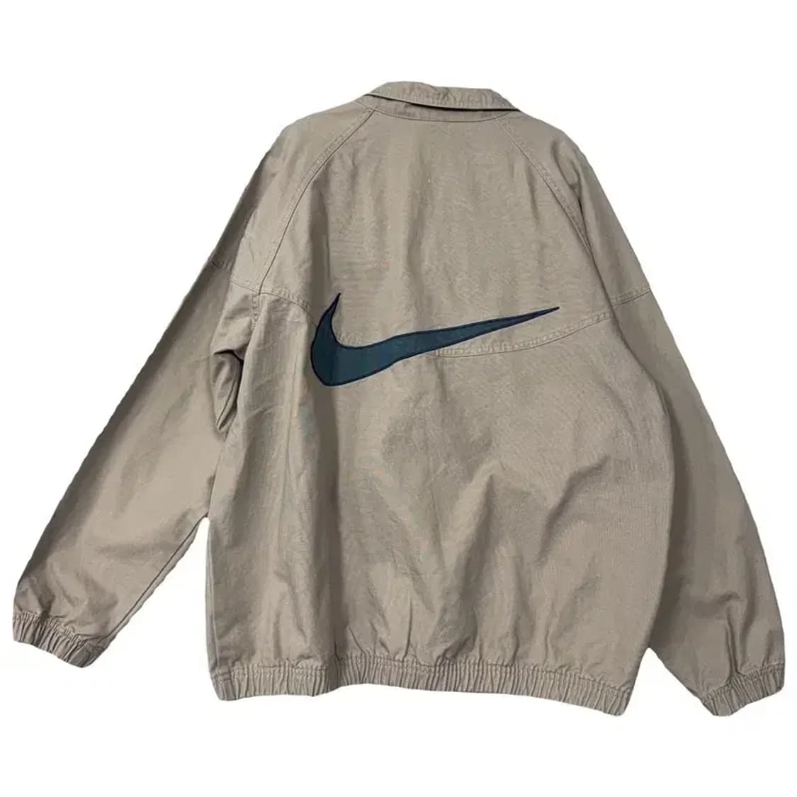 나이키 윈드러너 캔버스 베이지 바람막이 웜업 M 상품이미지2