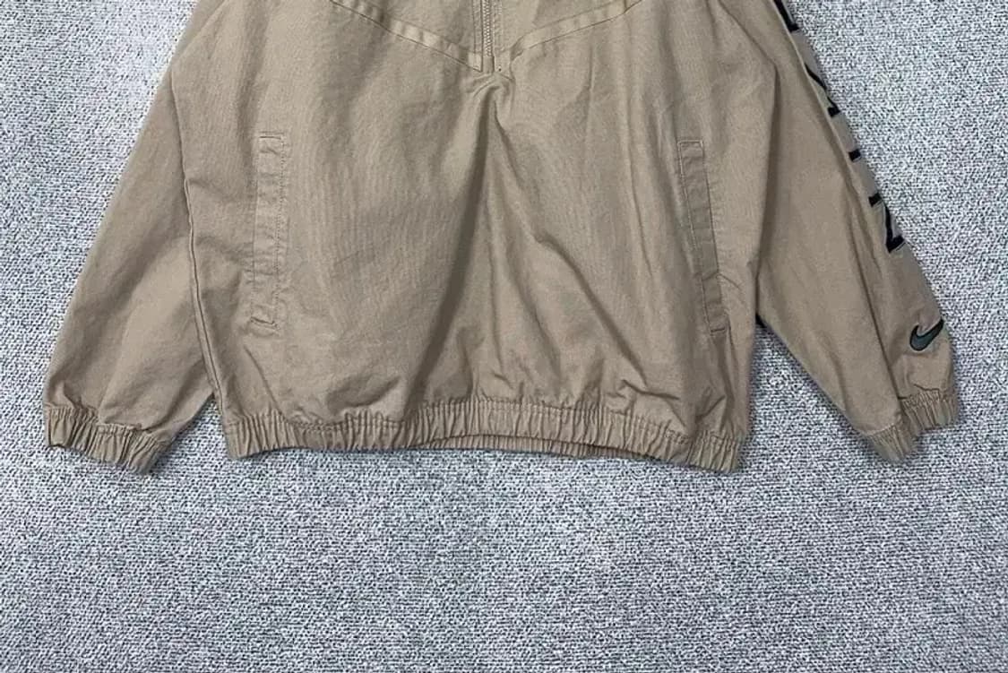 나이키 윈드러너 캔버스 베이지 바람막이 웜업 M 상품이미지4