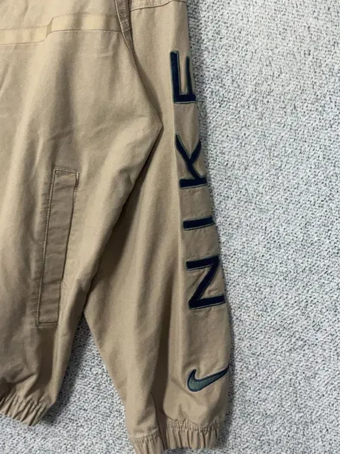 나이키 윈드러너 캔버스 베이지 바람막이 웜업 M 상품이미지6